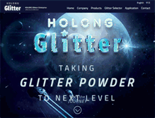 Tablet Screenshot of holongglitters.com
